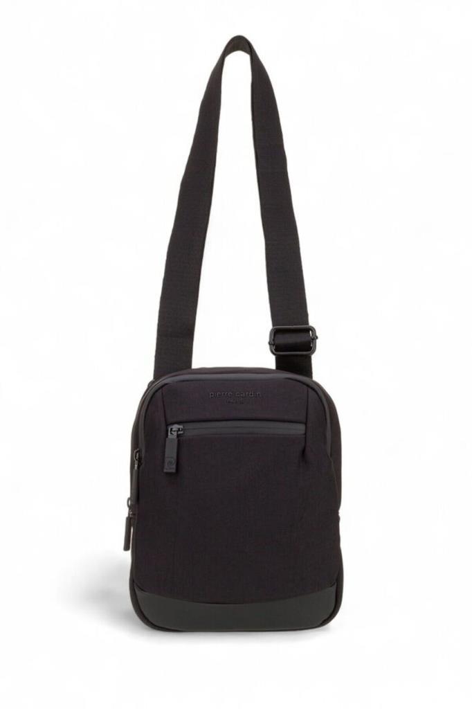 Pierre Cardin Erkek Postacı Çantası Siyah 01pc00101