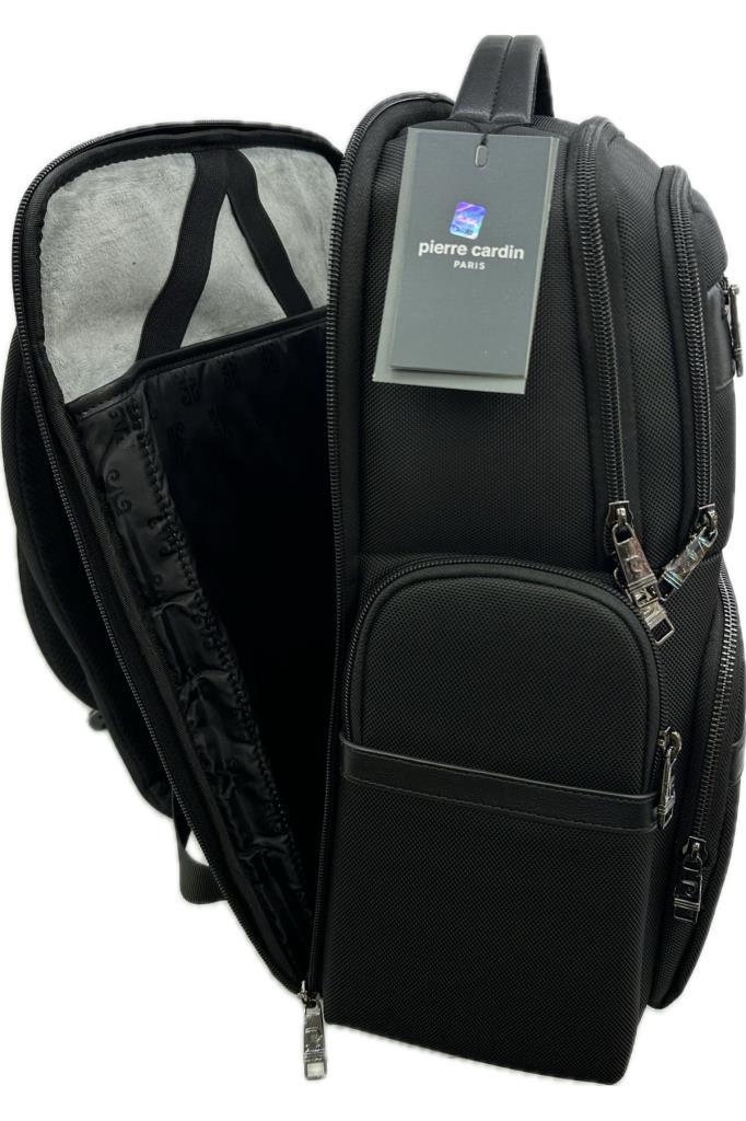 Pierre Cardin Erkek Sırt Çantas Siyah Pc00302-S