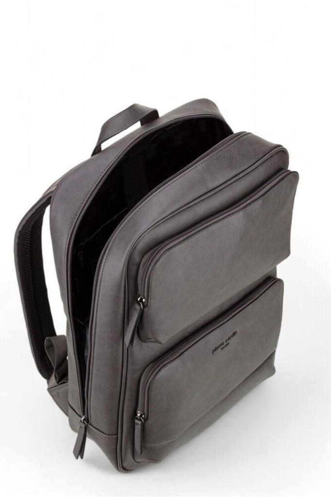Pierre Cardin Erkek Sırt Çantası Siyah-Gri 01 Pc00106