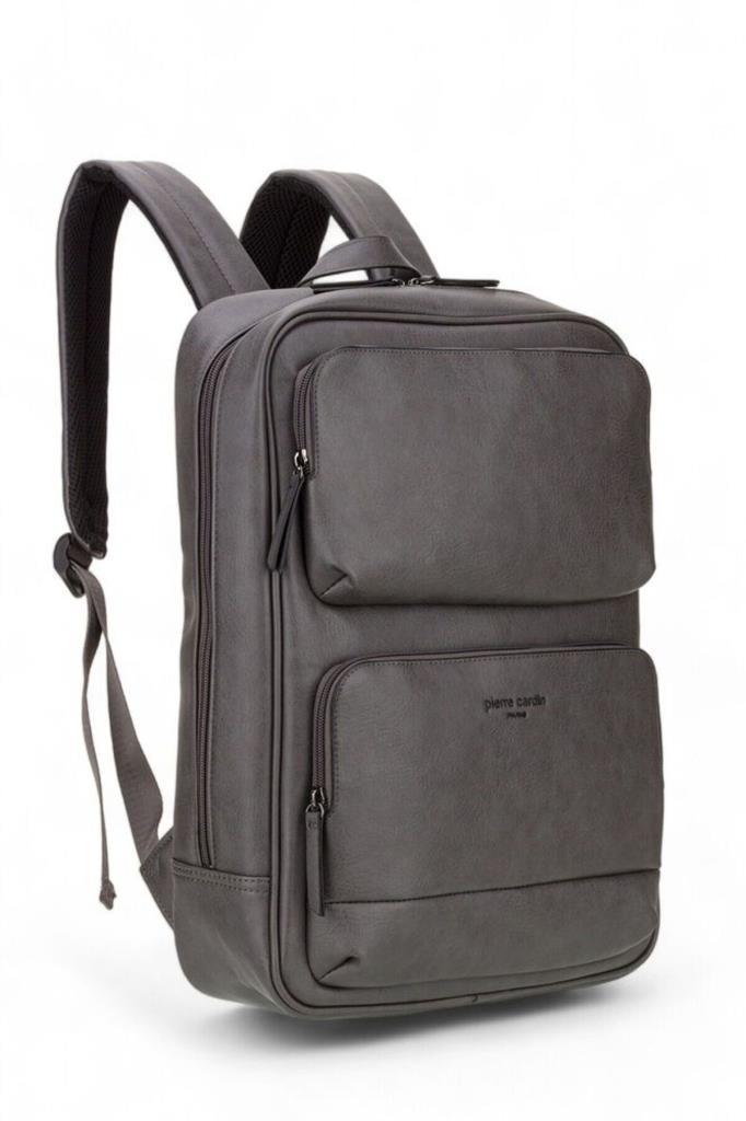 Pierre Cardin Erkek Sırt Çantası Siyah-Gri 01 Pc00106