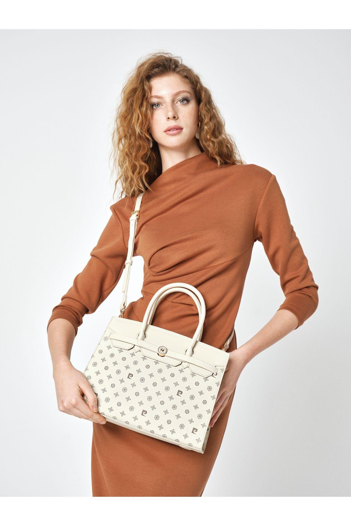 Pierre Cardin Kadın Çantası Bej 05pc25y10318-Mn