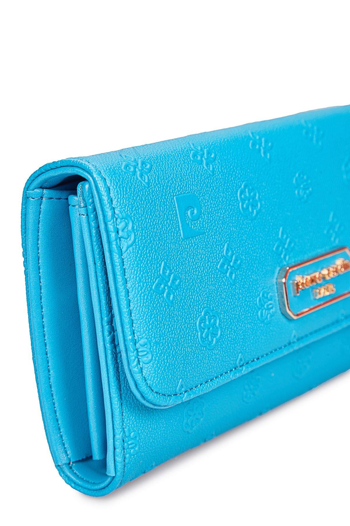 Pierre Cardin Kadın Cüzdan Turkuaz 06pc25y600-P Tk