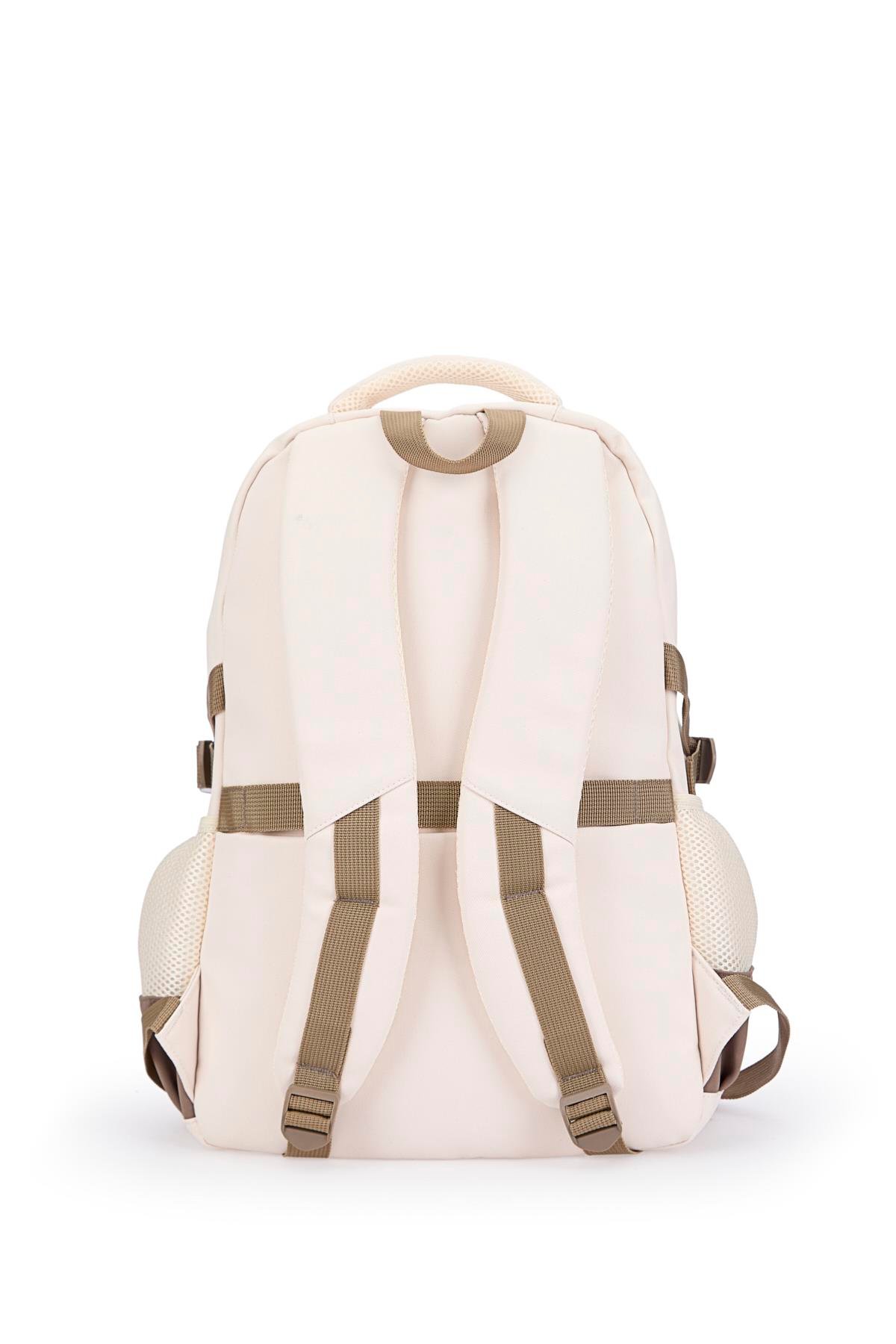 Pierre Cardin Okul Sırt Çantası Bej 07Pc1916-Bj