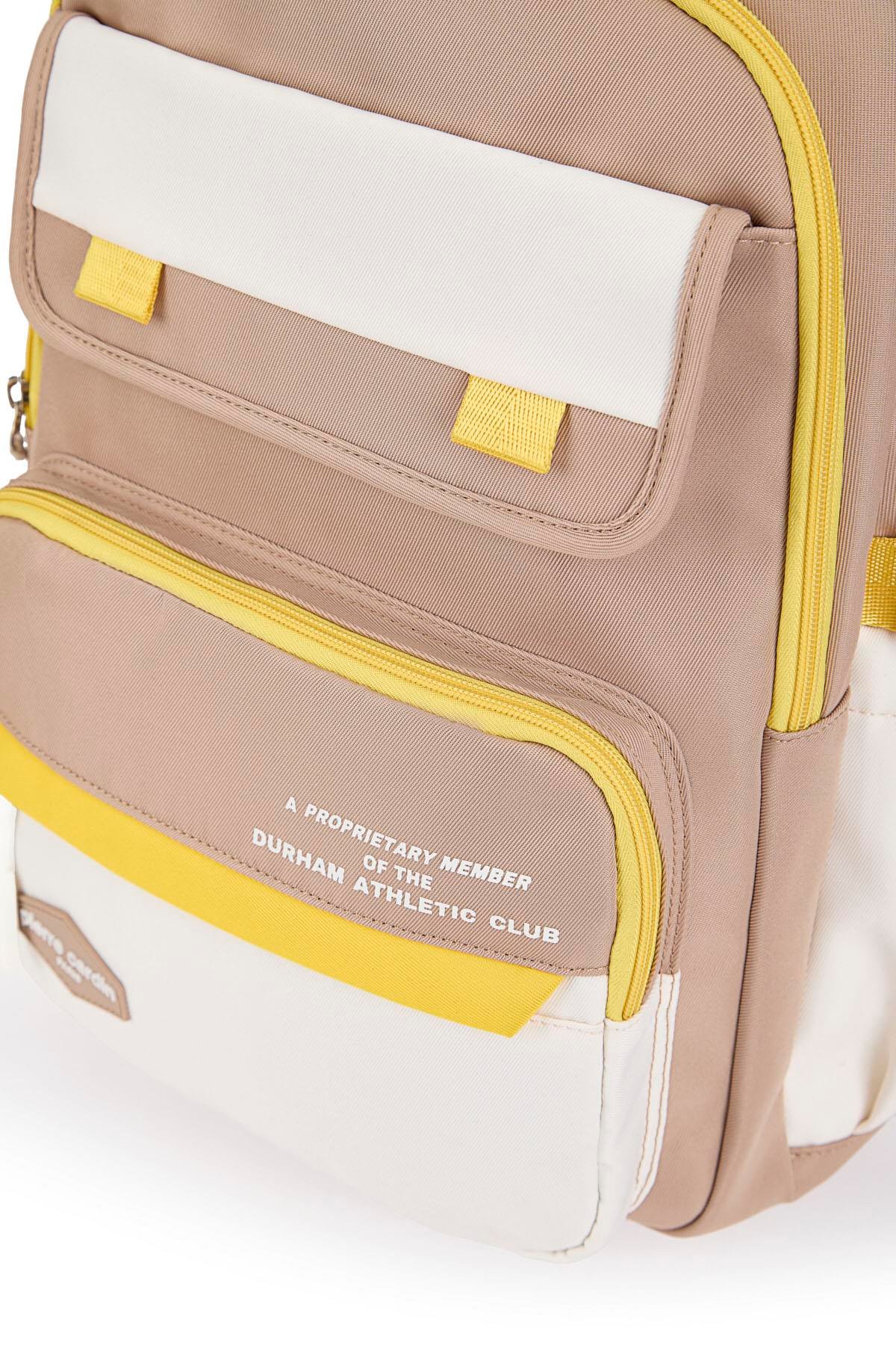 Pierre Cardin Okul Sırt Çantası Bej 07Pct185-Bj