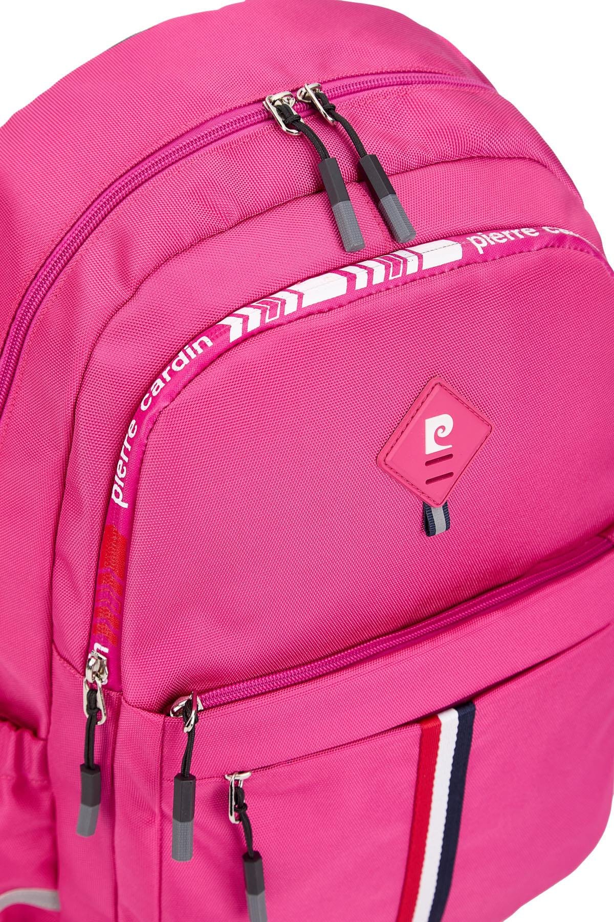 Pierre Cardin Okul Sırt Çantası Fuşya 07Pct180011-Fs