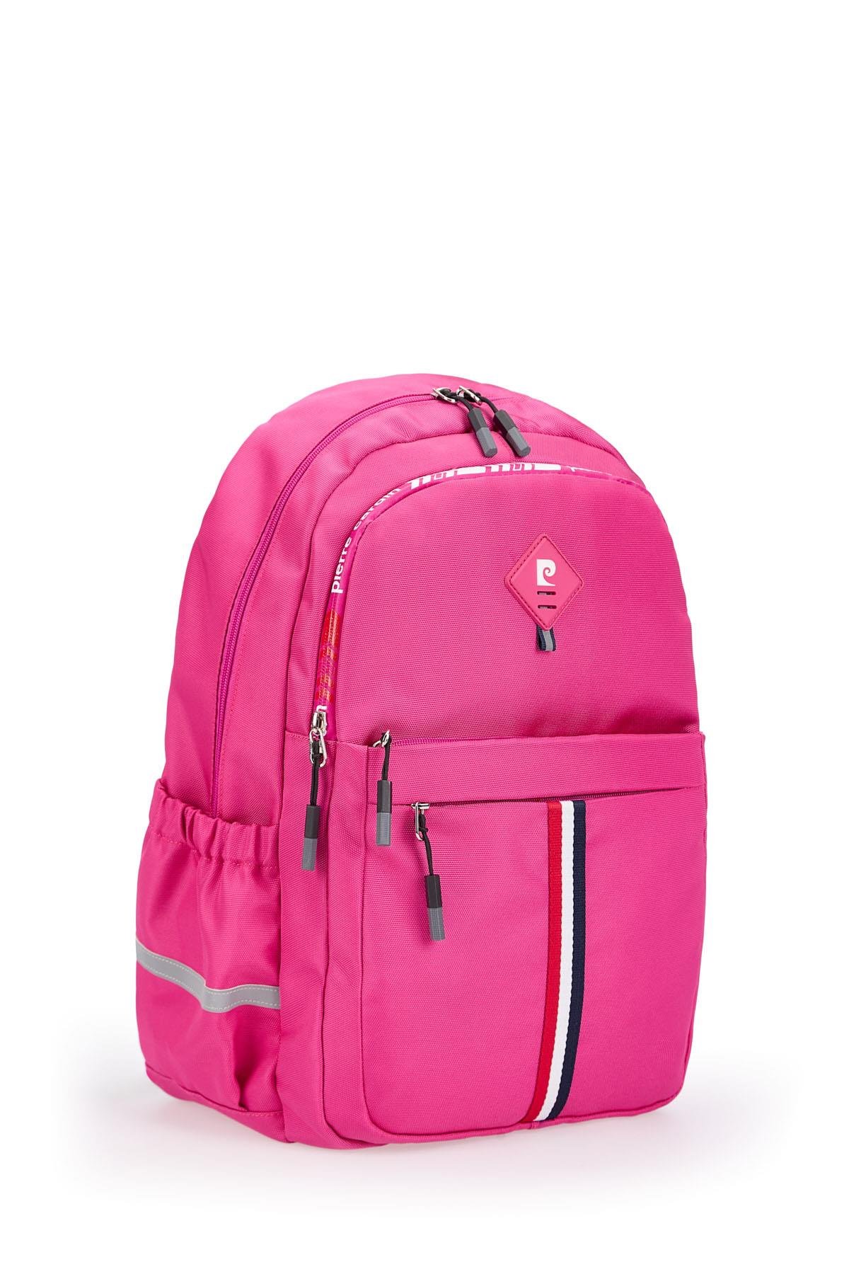 Pierre Cardin Okul Sırt Çantası Fuşya 07Pct180011-Fs