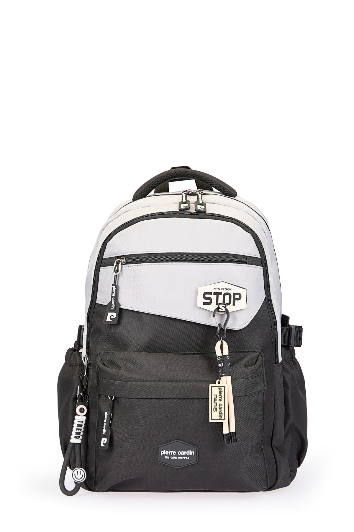 Pierre Cardin Okul Sırt Çantası Gri 07Pc18823-Gr