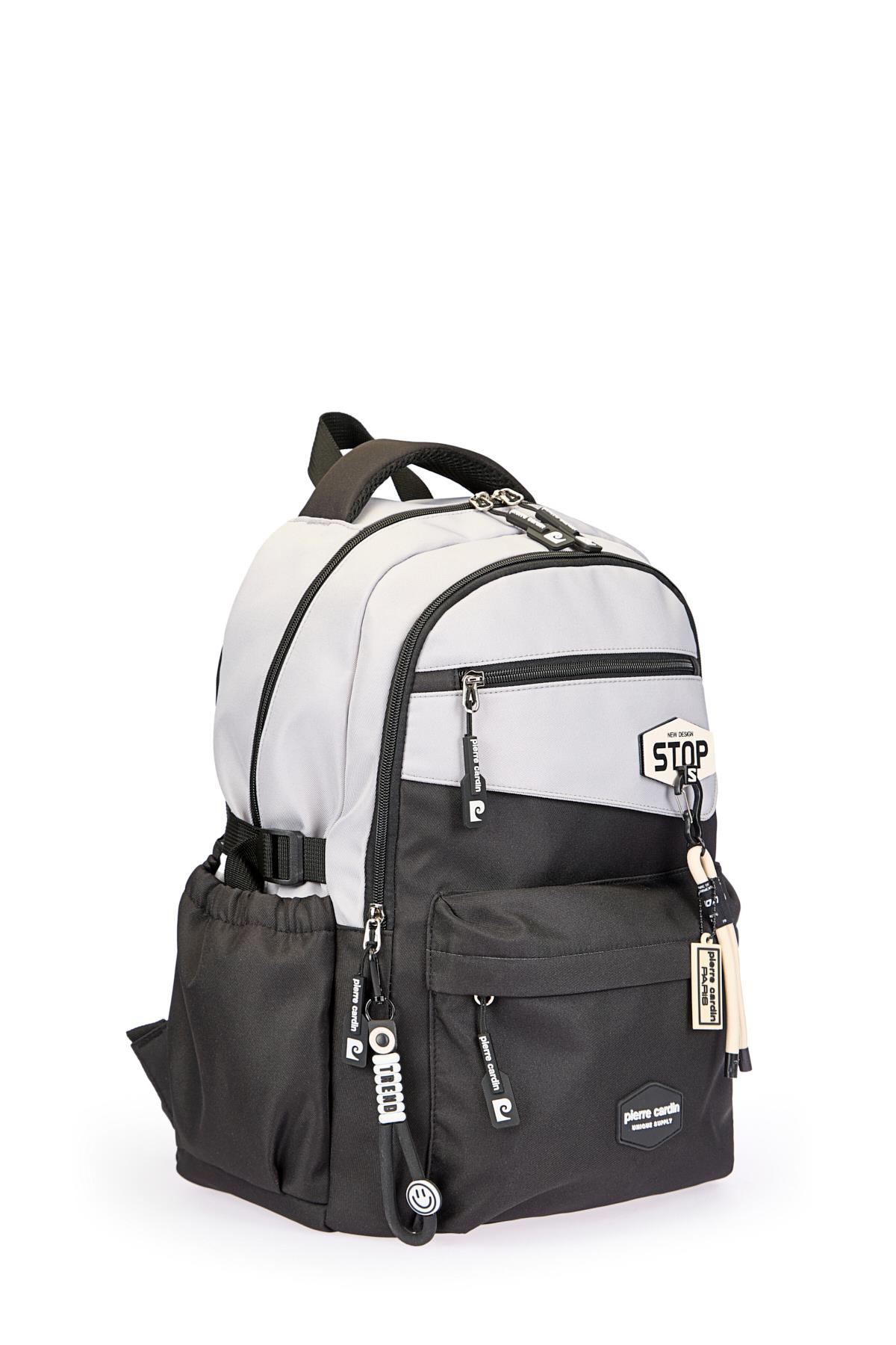 Pierre Cardin Okul Sırt Çantası Gri 07Pc18823-Gr