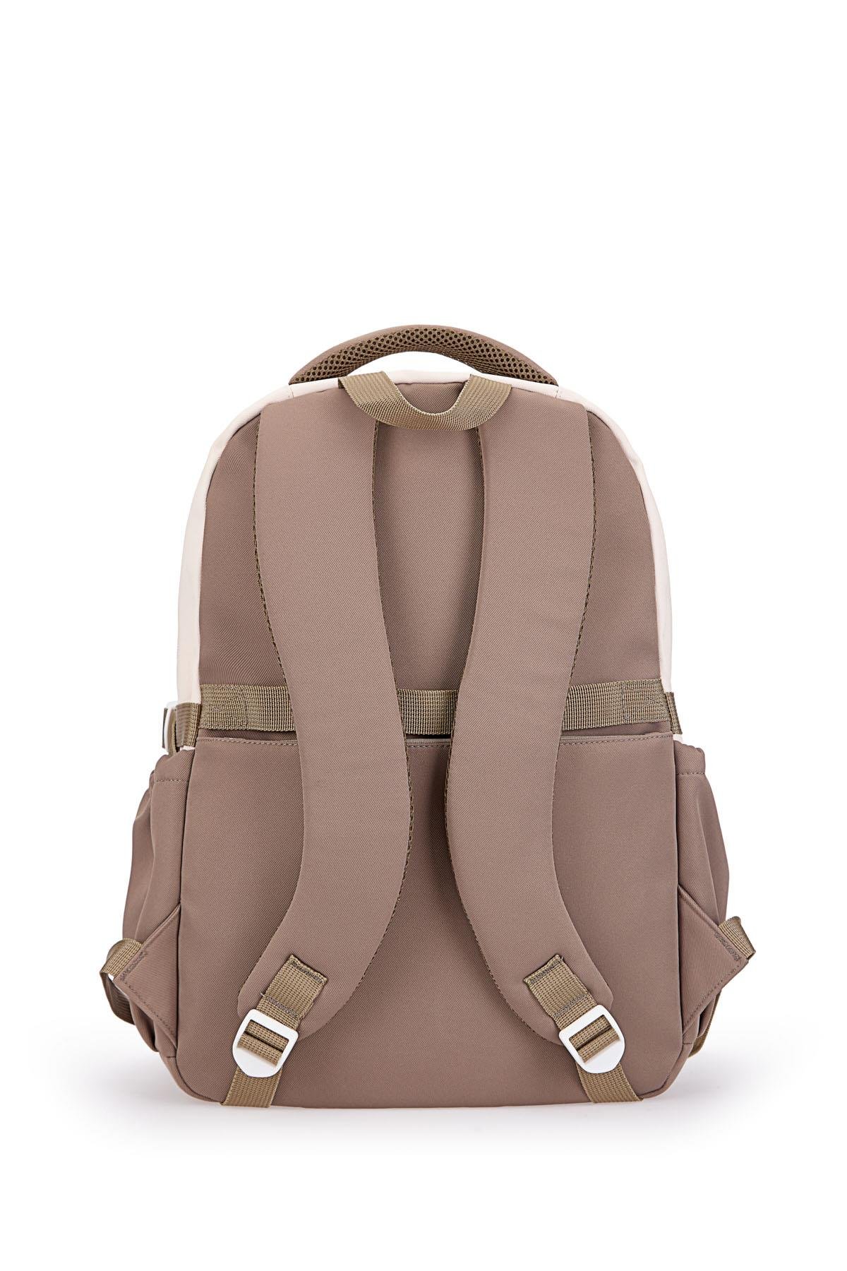 Pierre Cardin Okul Sırt Çantası Kahve 07Pc18828-Kh