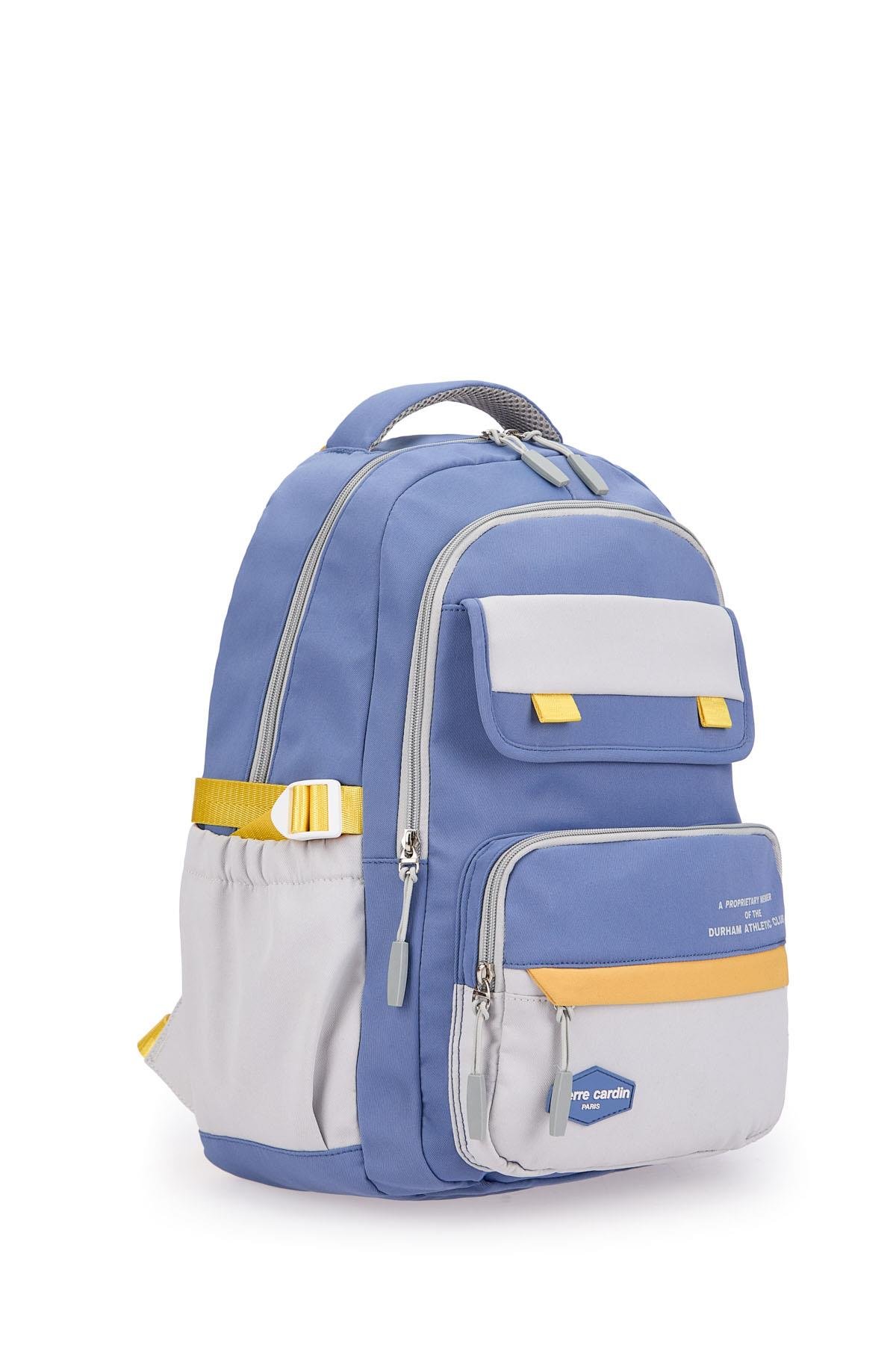 Pierre Cardin Okul Sırt Çantası Mavi 07Pct185-M