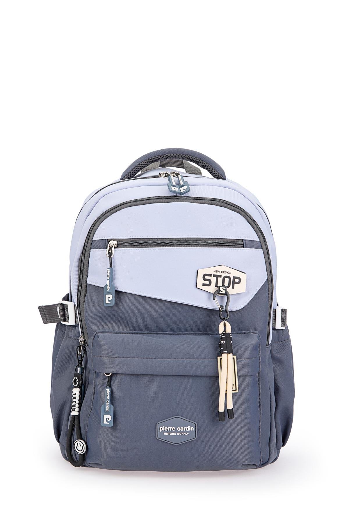 Pierre Cardin Okul Sırt Çantası Mavi 07Pc18823-M