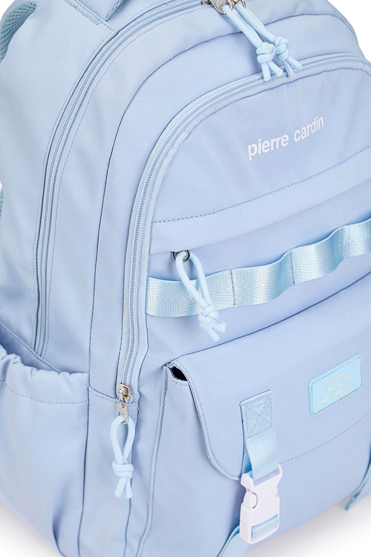 Pierre Cardin Okul Sırt Çantası Mavi 07Pck2318-M