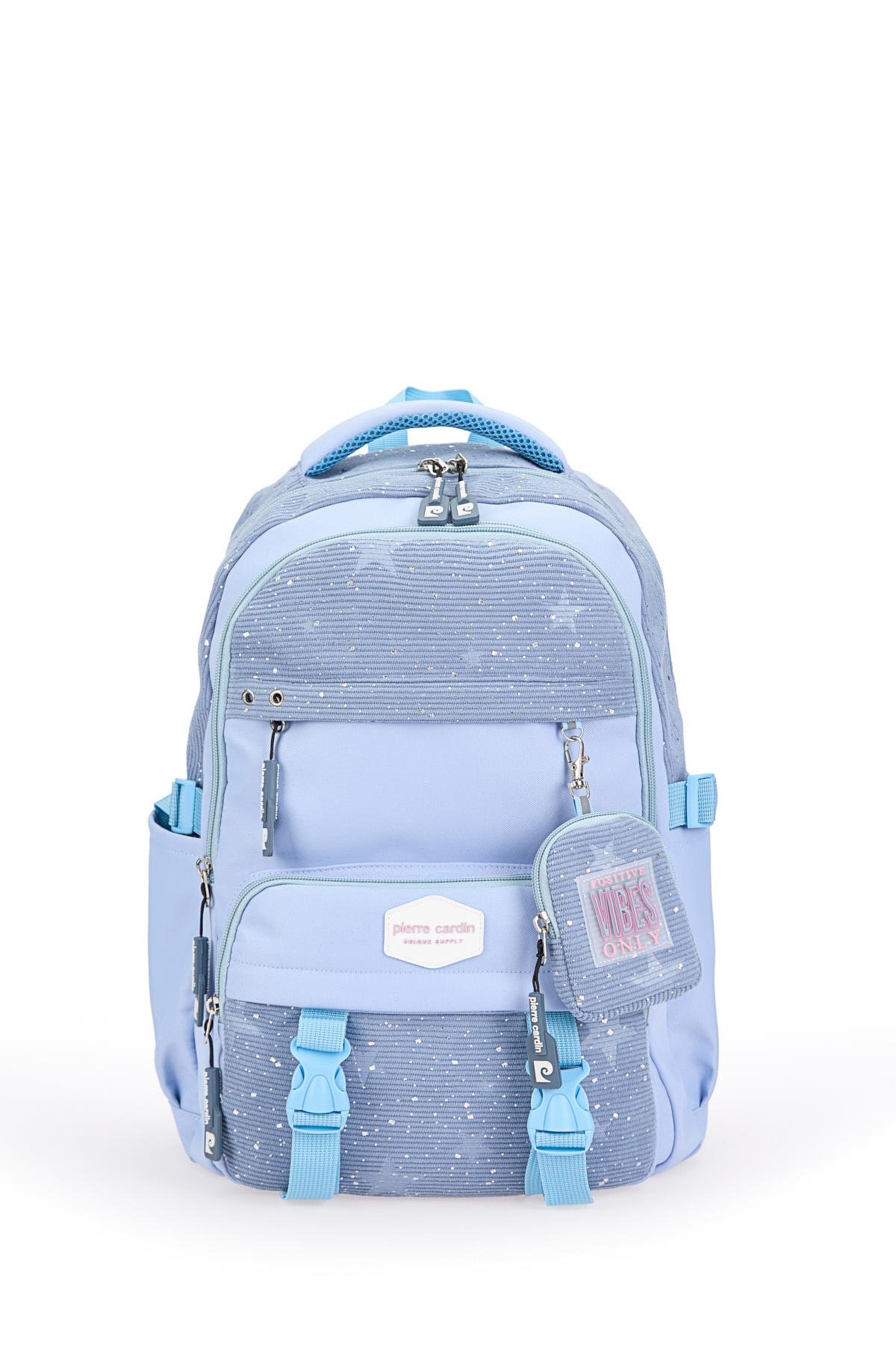 Pierre Cardin Okul Sırt Çantası Mavi 07Pc2406-M