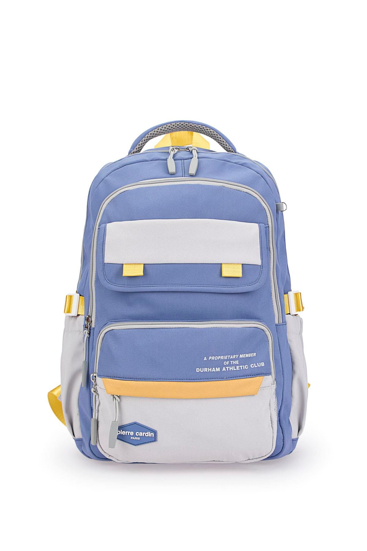 Pierre Cardin Okul Sırt Çantası Mavi 07Pct185-M