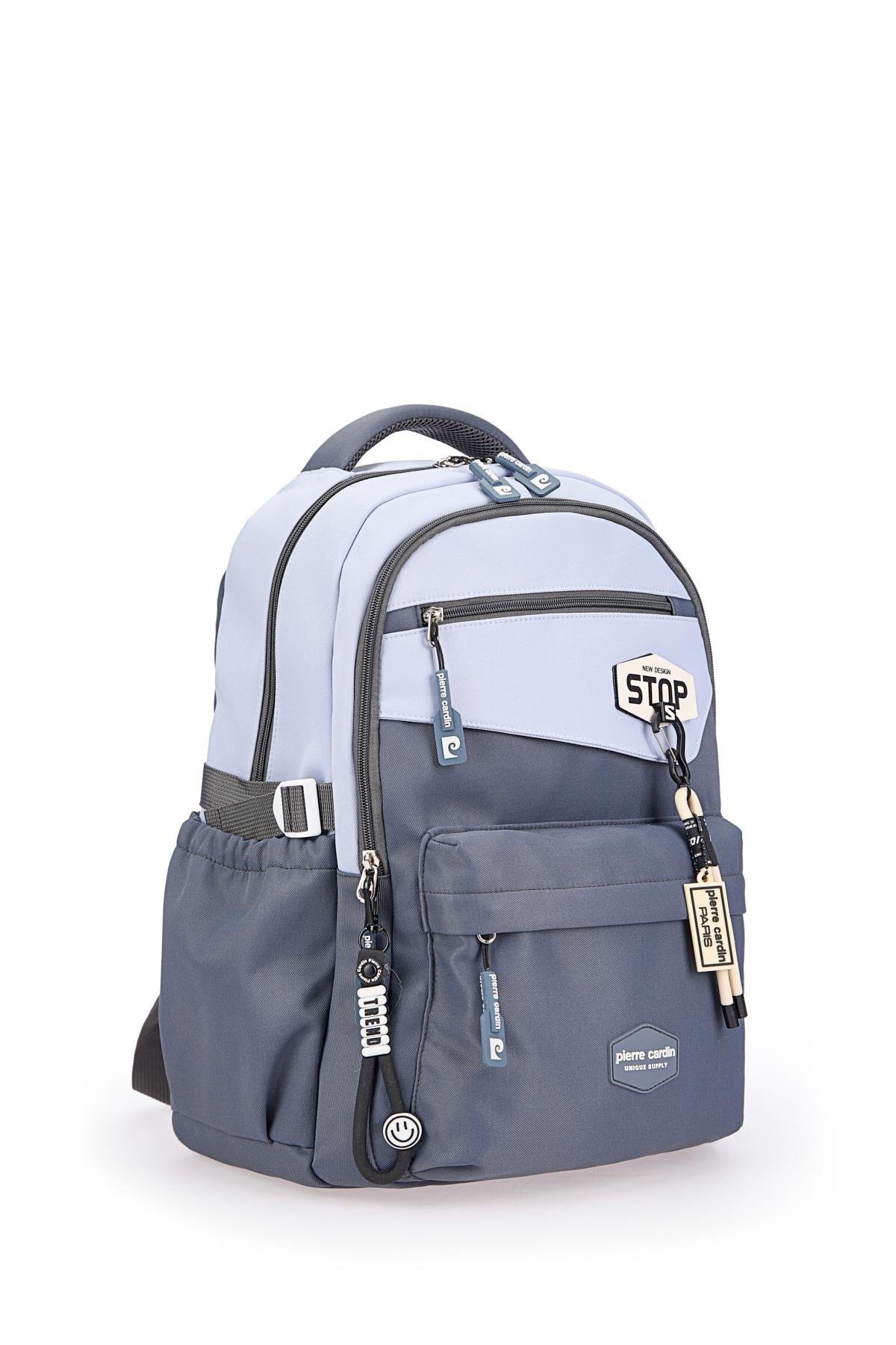 Pierre Cardin Okul Sırt Çantası Mavi 07Pc18823-M