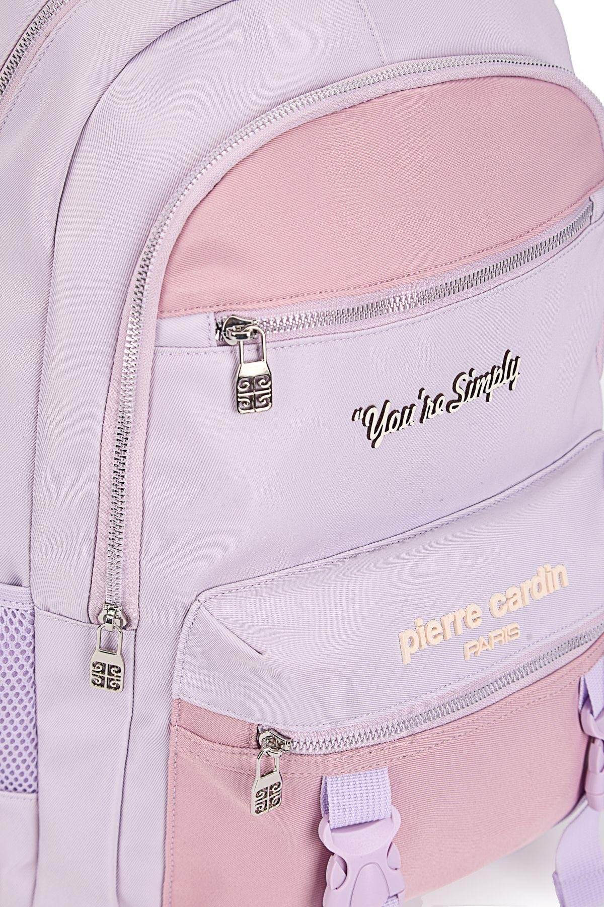 Pierre Cardin Okul Sırt Çantası Mor 07Pct1591-Mr