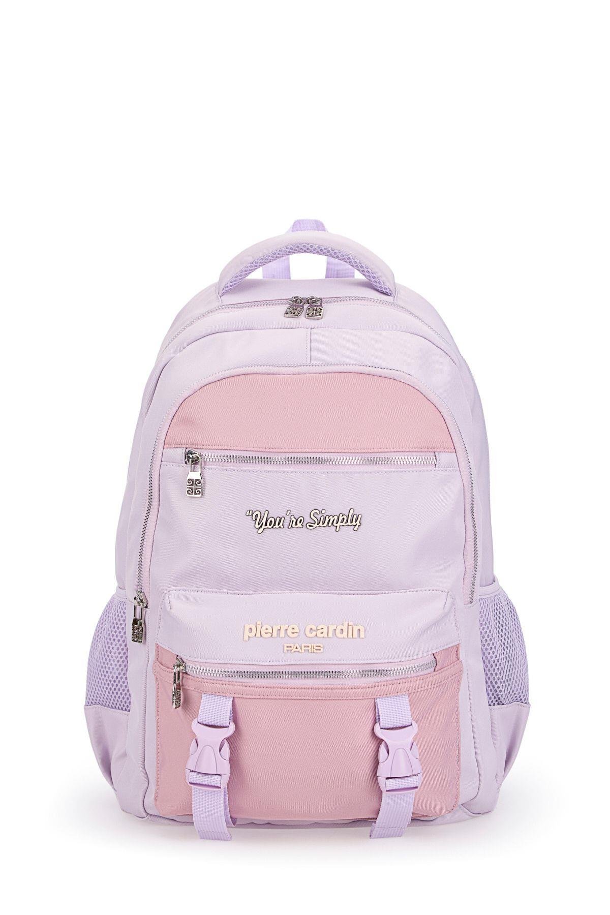 Pierre Cardin Okul Sırt Çantası Mor 07Pct1591-Mr