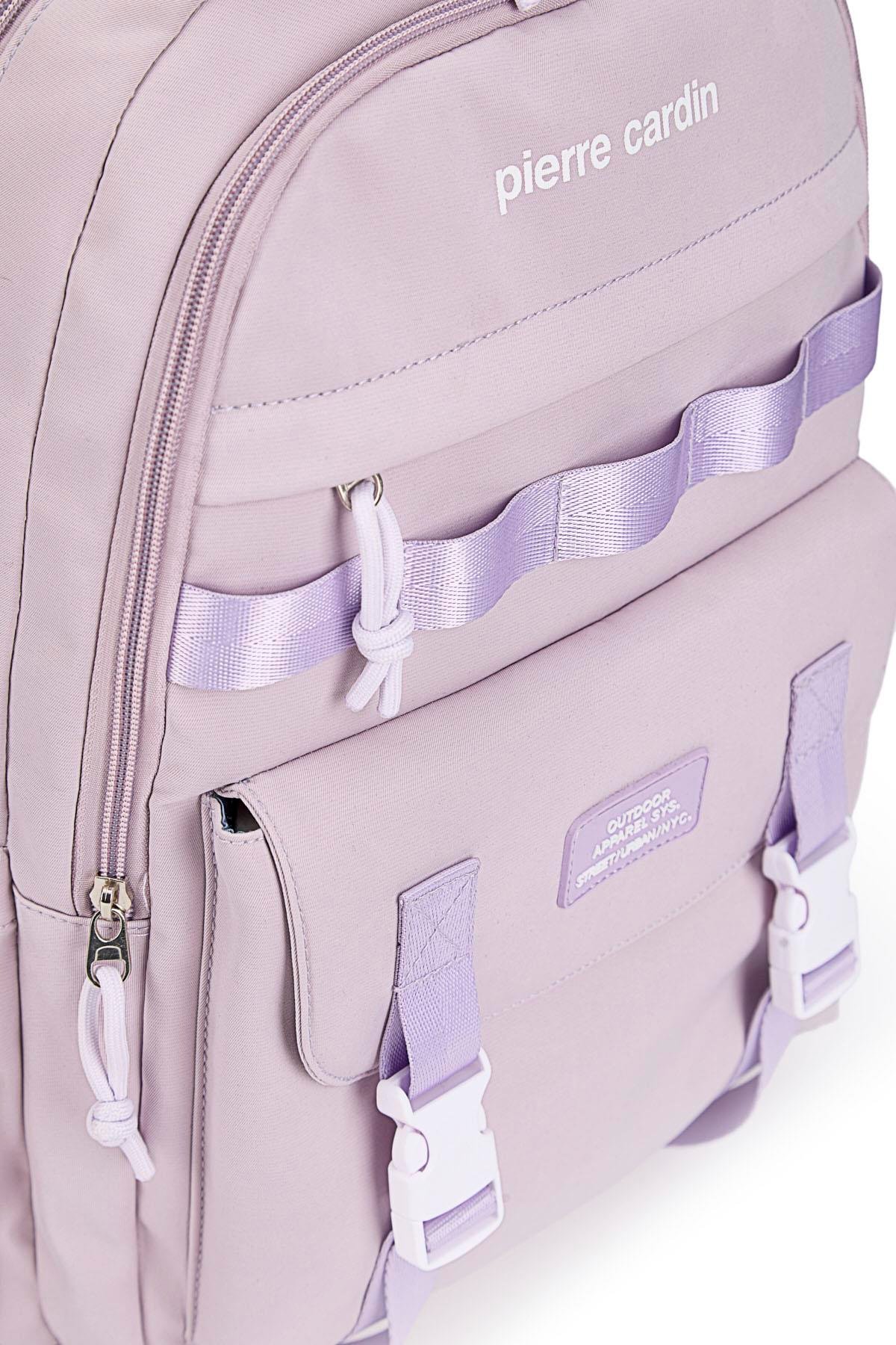 Pierre Cardin Okul Sırt Çantası Mor 07Pck2318-Mr
