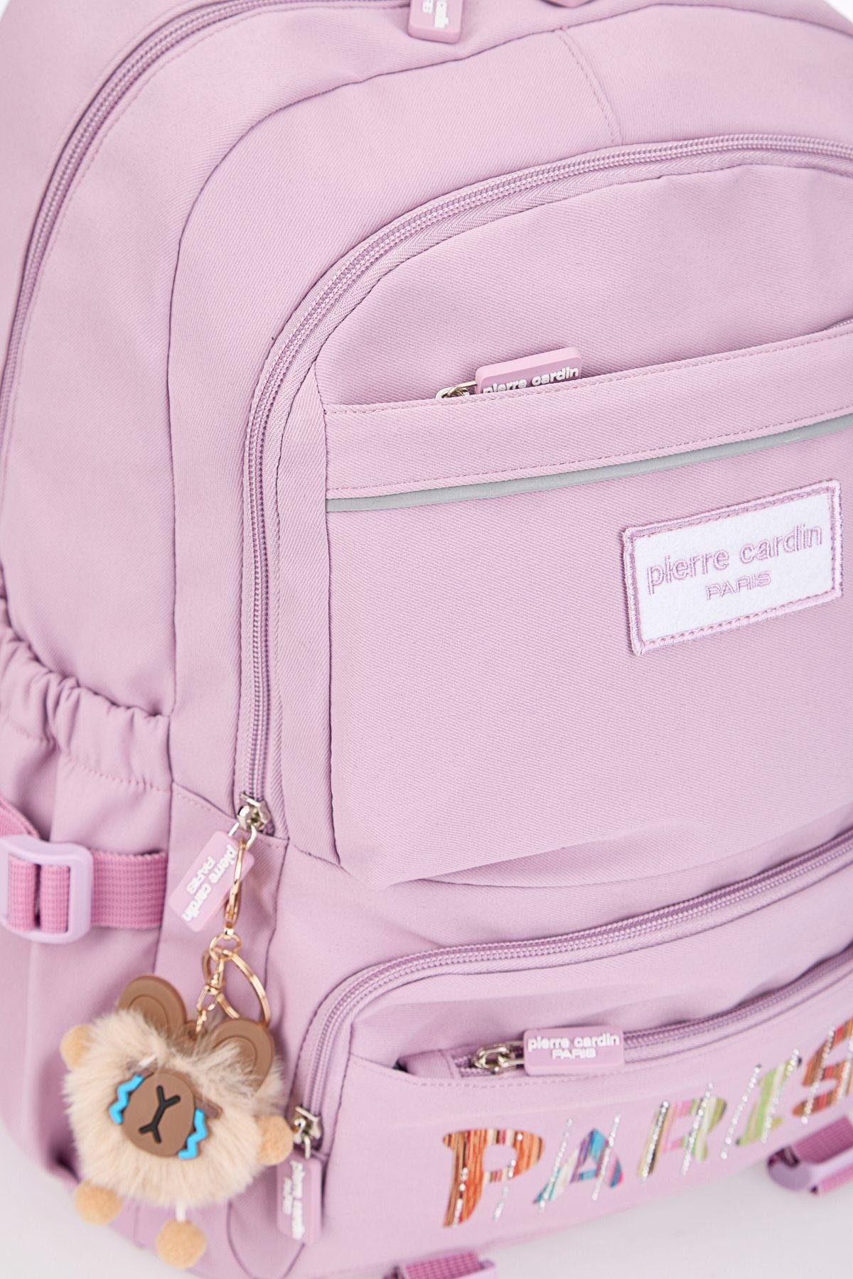 Pierre Cardin Okul Sırt Çantası Mor 07Pct344-Mr