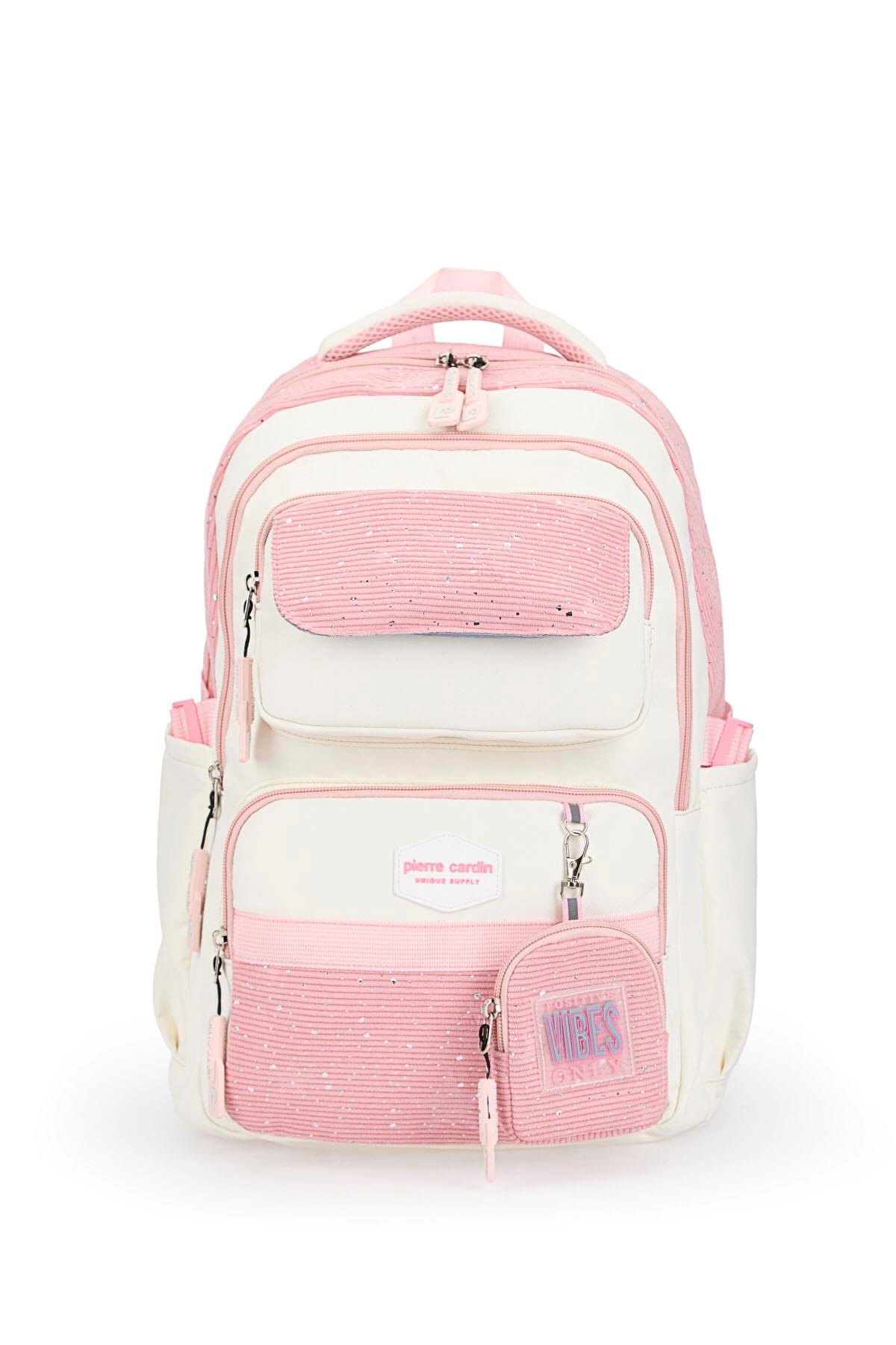 Pierre Cardin Okul Sırt Çantası Pembe 07Pc2824-P