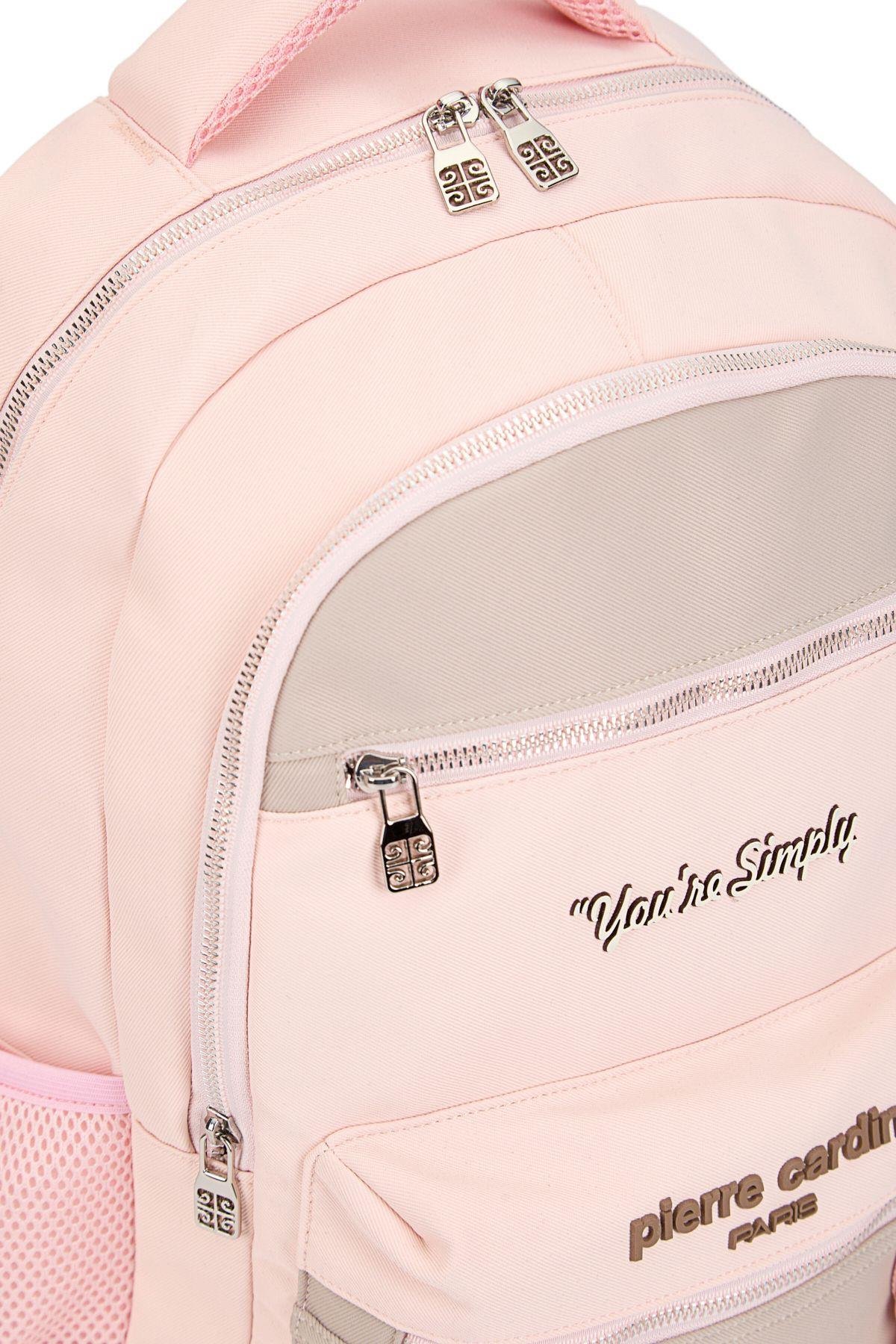 Pierre Cardin Okul Sırt Çantası Pembe 07Pct1591-P