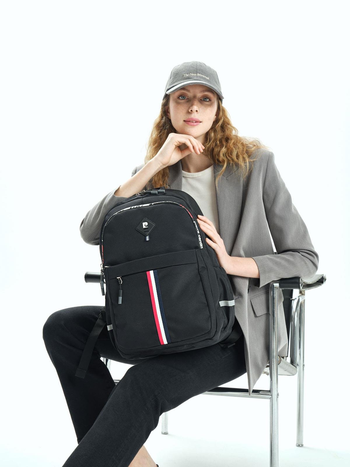 Pierre Cardin Okul Sırt Çantası Siyah 07Pct180011-S