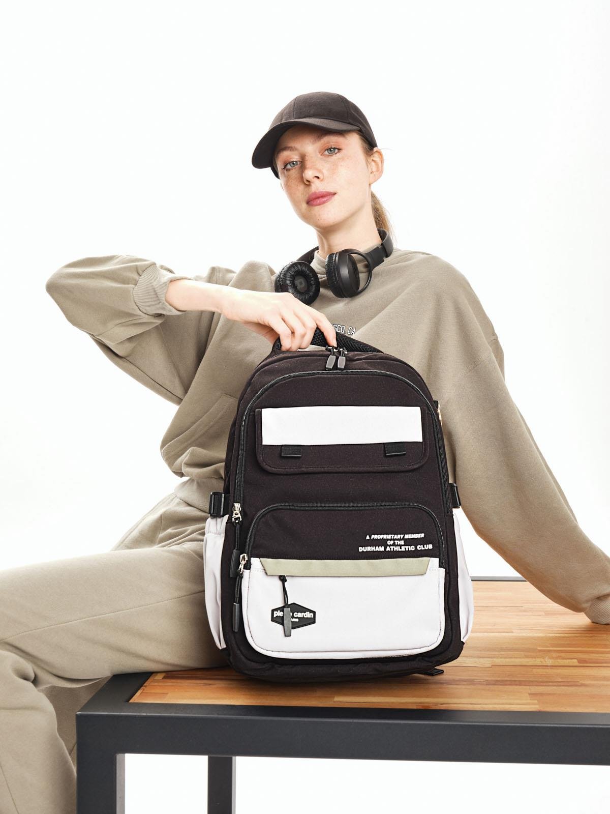 Pierre Cardin Okul Sırt Çantası Siyah 07Pct185-S