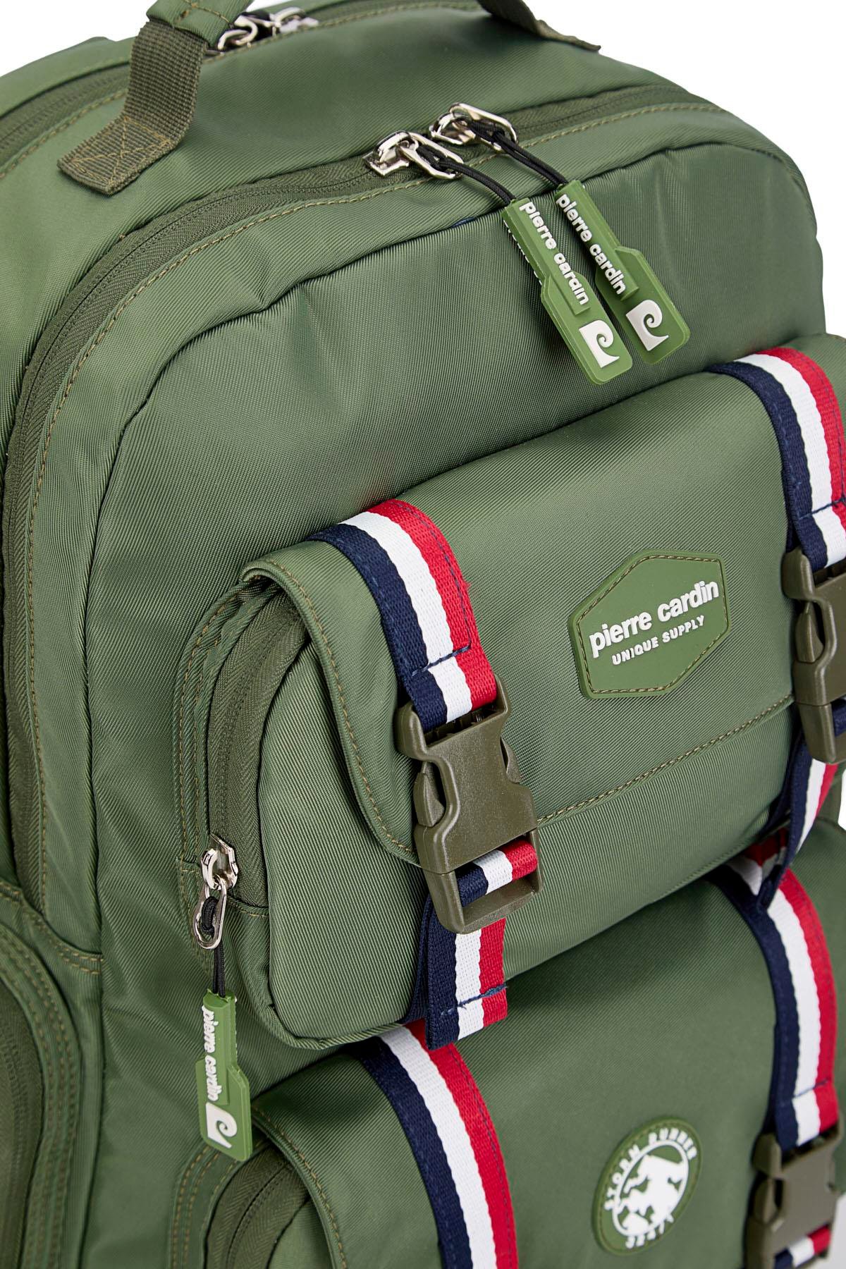 Pierre Cardin Okul Sırt Çantası Yeşil 07Pc1004-Ysl