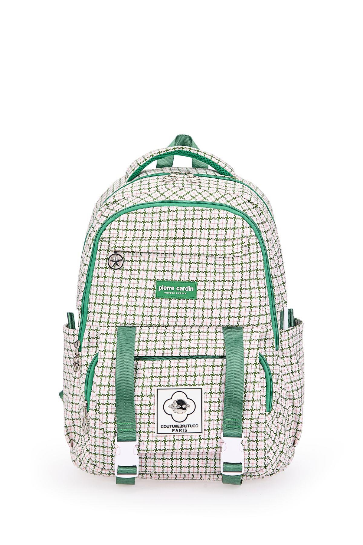 Pierre Cardin Okul Sırt Çantası Yeşil 07Pc17733-Ysl