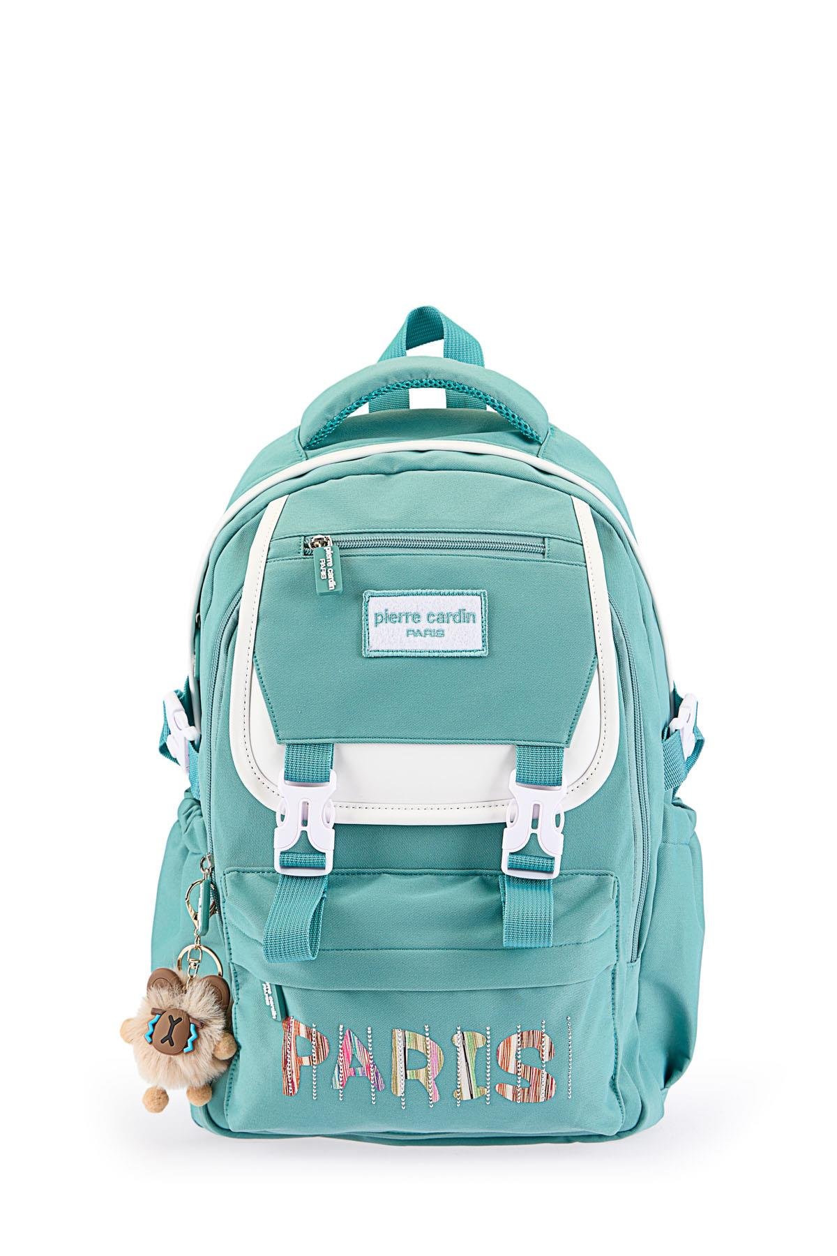 Pierre Cardin Okul Sırt Çantası Yeşil 07Pc11118-Ysl