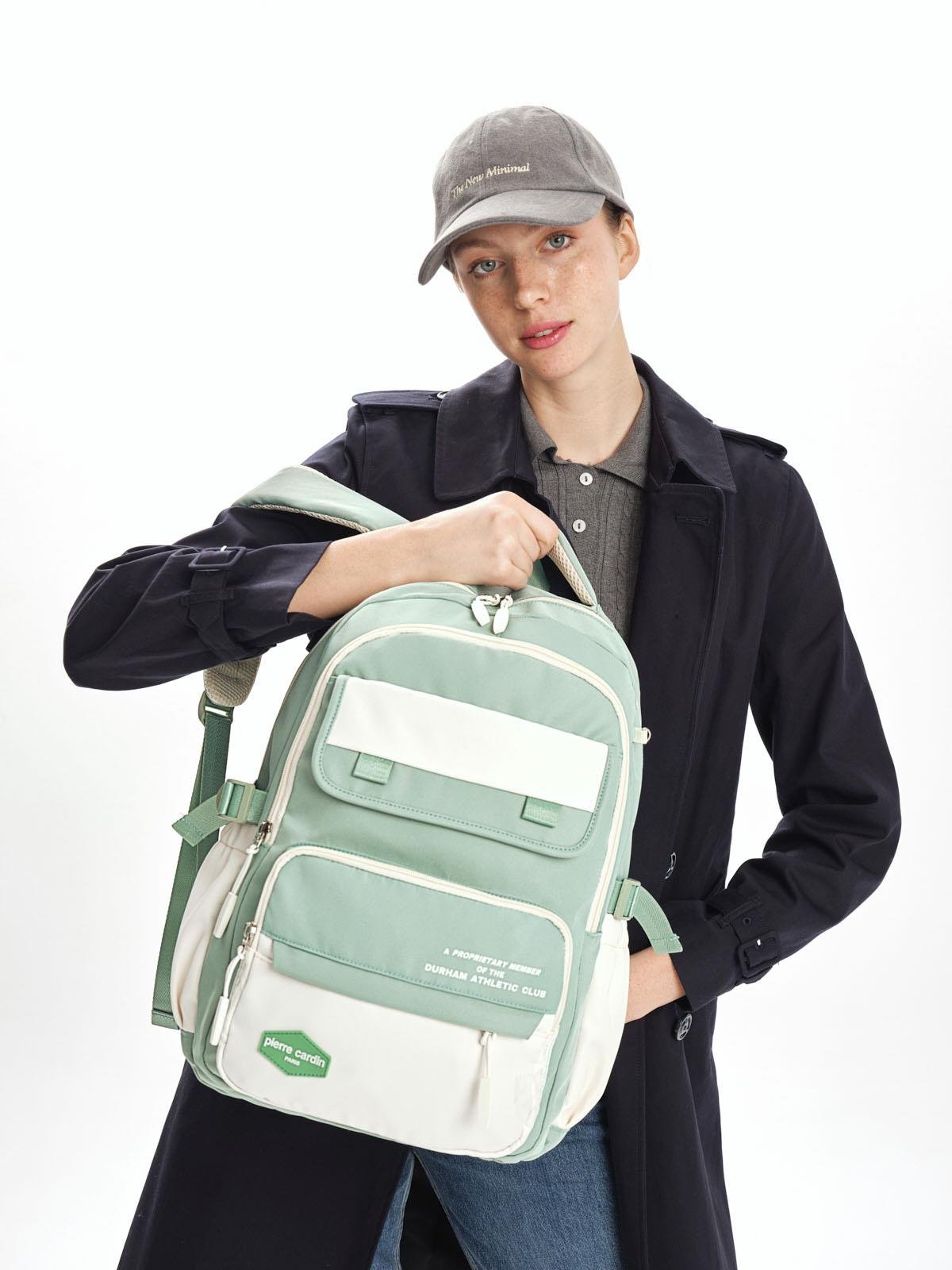 Pierre Cardin Okul Sırt Çantası Yeşil 07Pct185-Ysl