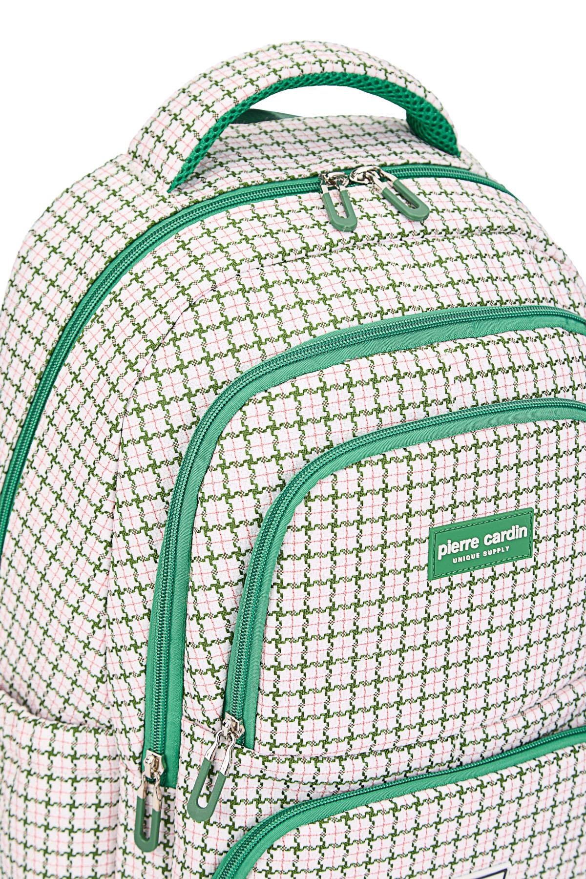 Pierre Cardin Okul Sırt Çantası Yeşil 07Pc80501-Ysl