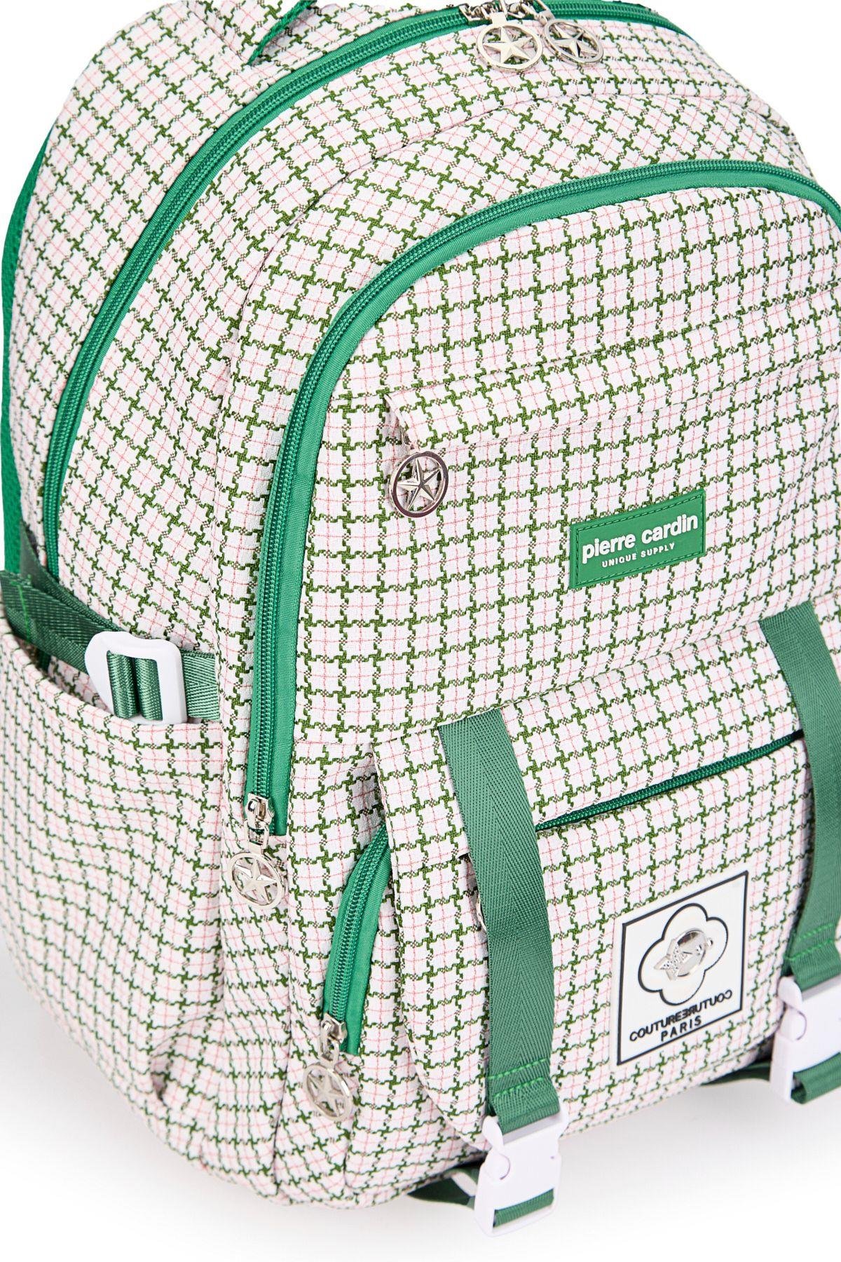 Pierre Cardin Okul Sırt Çantası Yeşil 07Pc17733-Ysl