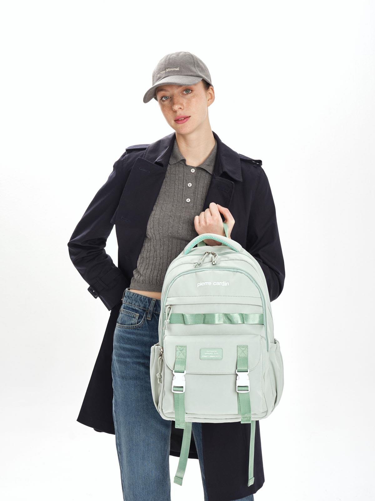 Pierre Cardin Okul Sırt Çantası Yeşil 07Pck2318-Ysl