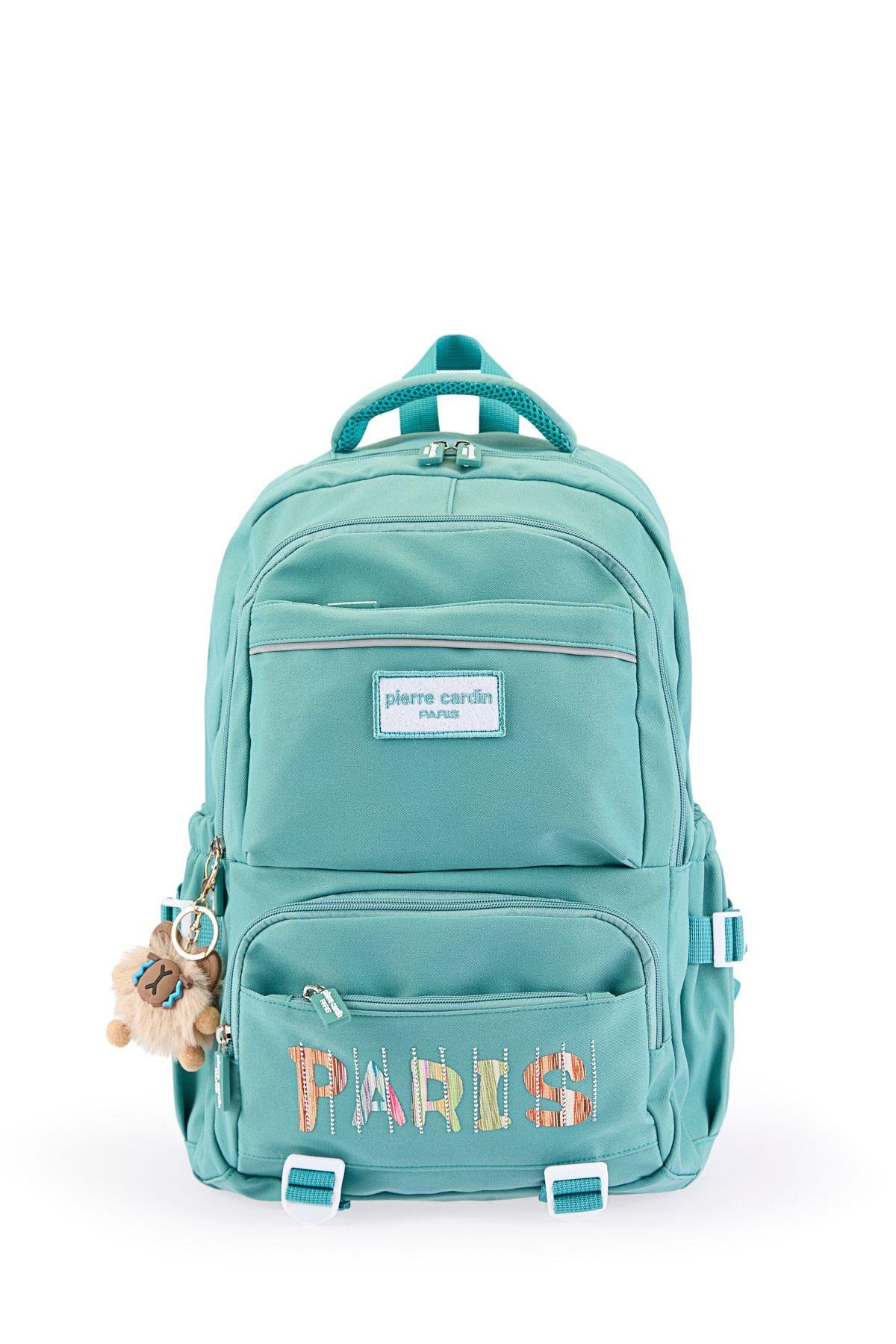 Pierre Cardin Okul Sırt Çantası Yeşil 07Pct344-Ysl