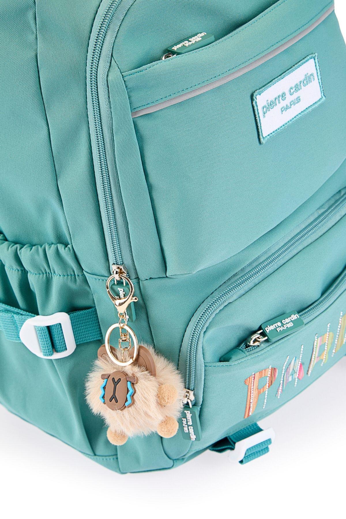 Pierre Cardin Okul Sırt Çantası Yeşil 07Pct344-Ysl