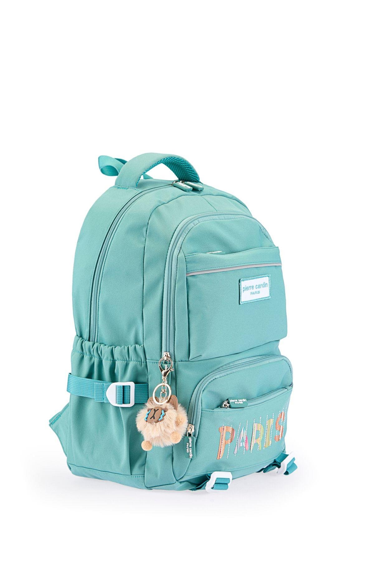 Pierre Cardin Okul Sırt Çantası Yeşil 07Pct344-Ysl