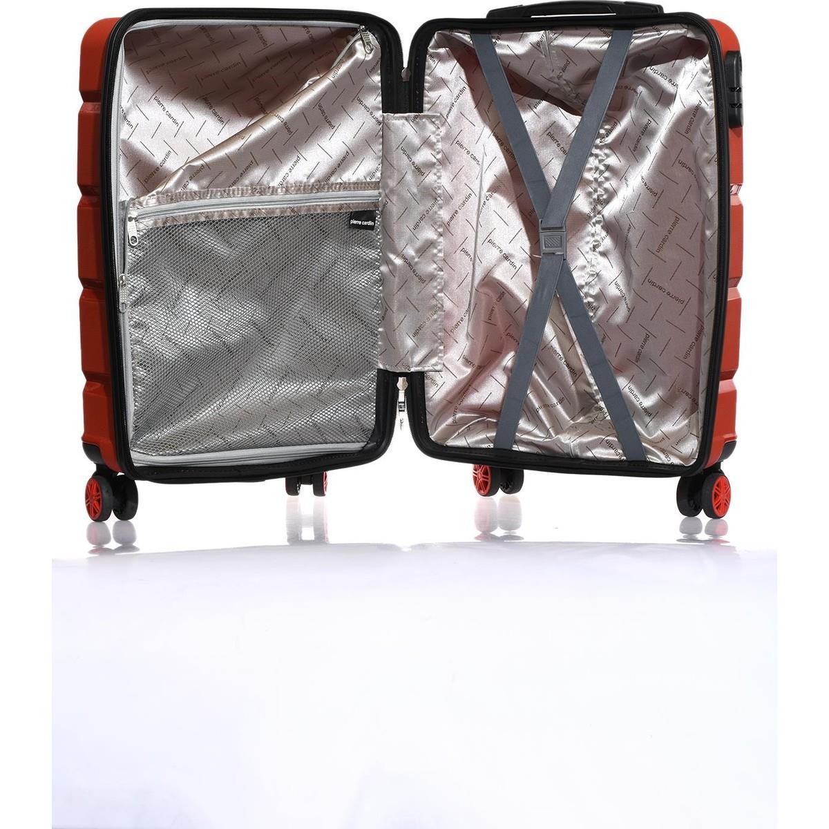 Pierre Cardin Orta Boy %100 Polipropilen Valiz Nar 04PC6900