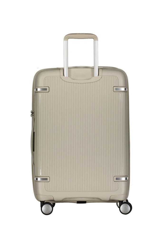 Pierre Cardin Orta Boy %100 Polipropilen Valiz Gri 04PC7070