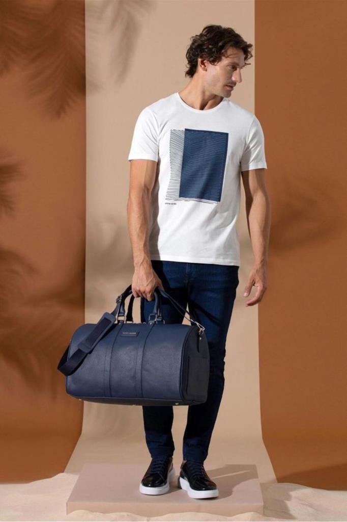 Pierre Cardin Seyahat Çantası Lacivert Pc001207-F