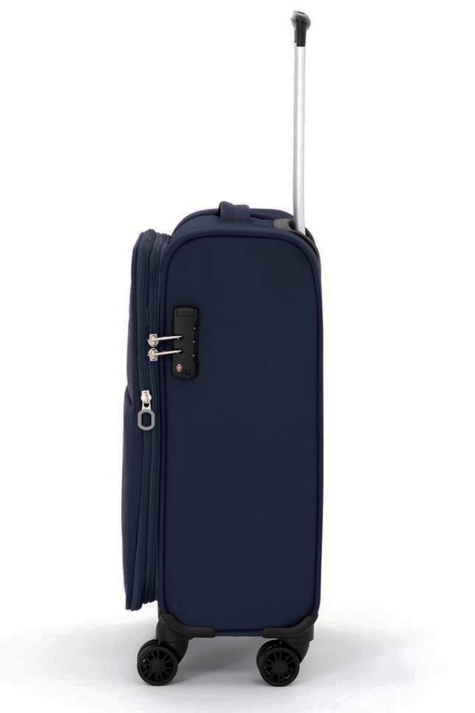 Pierre Cardin Ultra Light Hafif Lüx Kumaş Kabin Boy Valiz Lacivert 04PC4200
