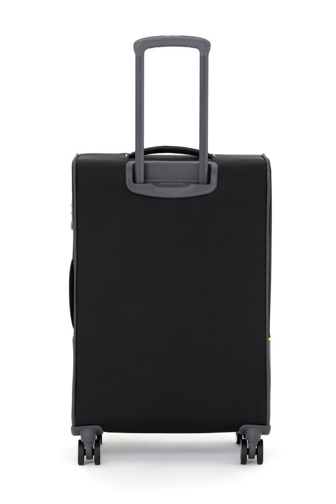 Pierre Cardin Ultra Light Hafif Lüx Kumaş Orta Boy Valiz Siyah 04PC8200