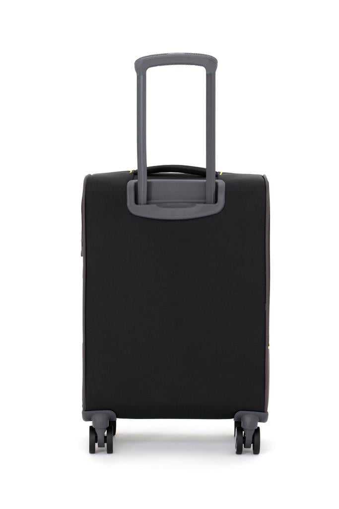 Pierre Cardin Ultra Light Hafif Lüx Kumaş Kabin Boy Valiz Siyah 04PC8200