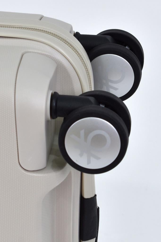 Polipropilen Kırılmaz 3'lü Valiz Seti Bej BNT1000