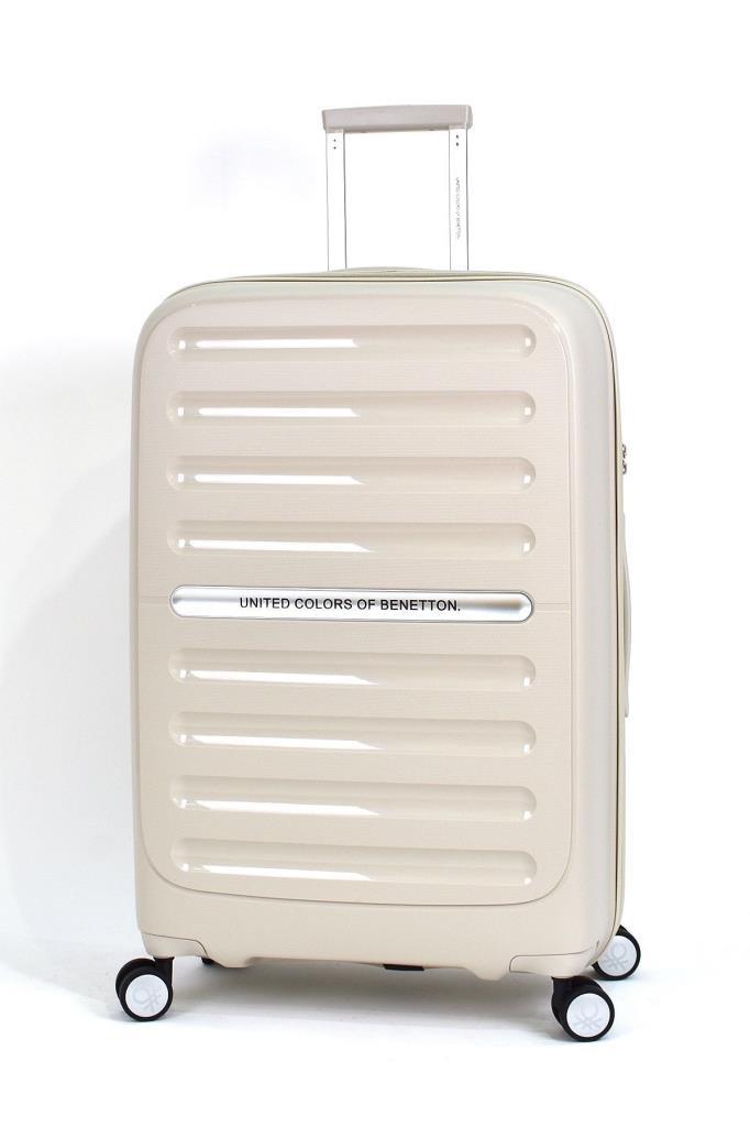 Polipropilen Kırılmaz 3'lü Valiz Seti Bej BNT1000