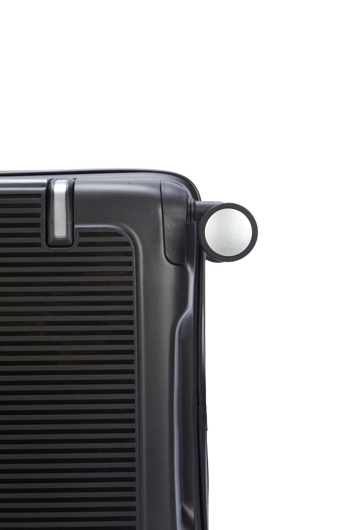 Polipropilen Valiz 2'li Valiz Seti Büyük Boy - Orta Boy Siyah 04pc7070