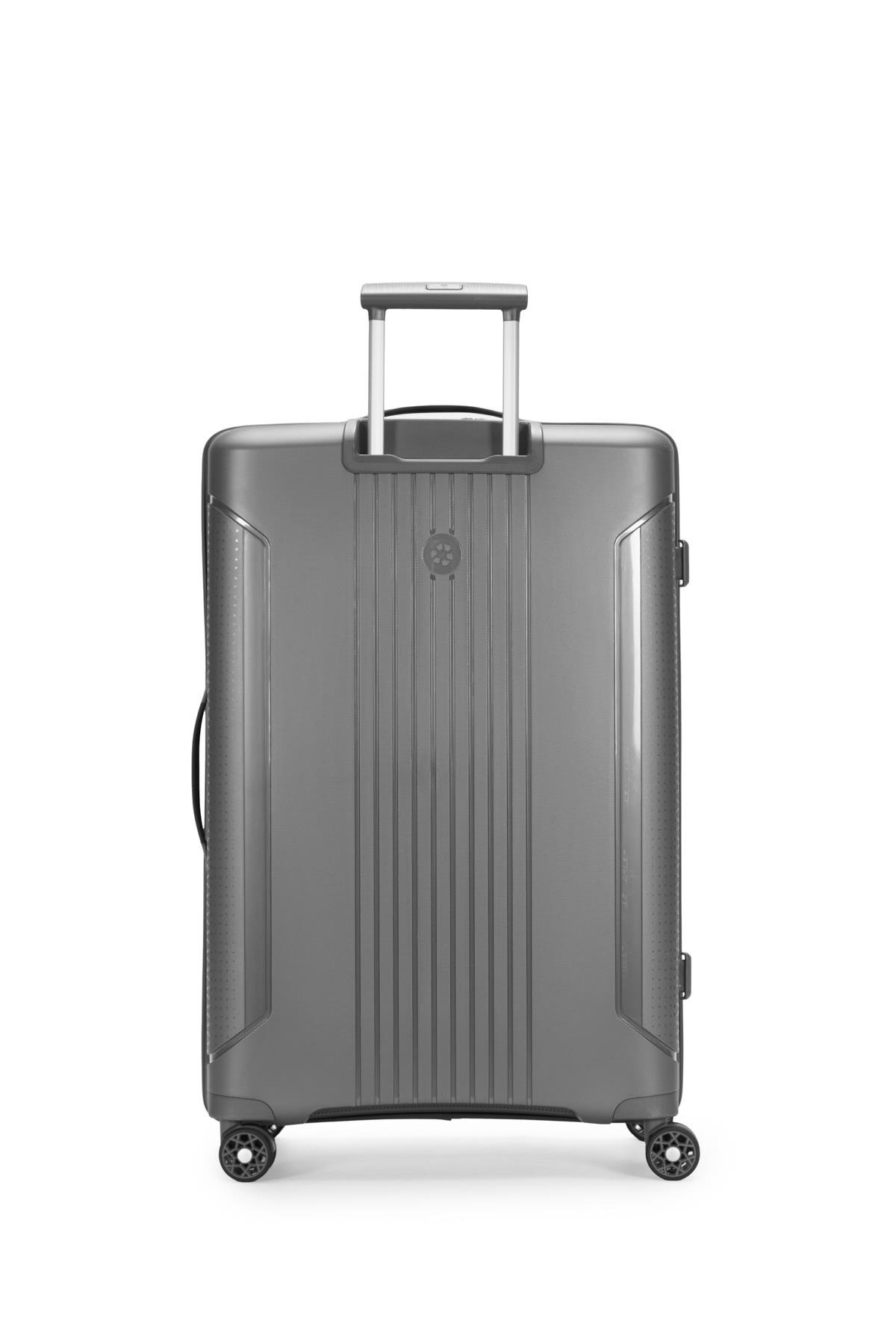 Polipropilen Valiz 2'li Valiz Seti Büyük Boy - Kabin Boy Antrasit 04pc7060