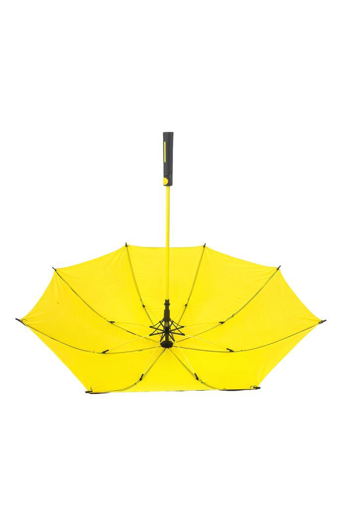 Protokol Baston 8 Telli  Şemsiye Siyah-Sarı 9002