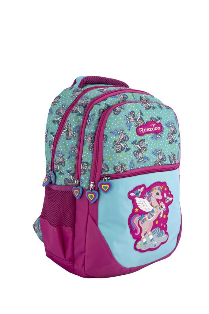 Relxion İlkokul Çantası Beslenmeli Unicorn 1350