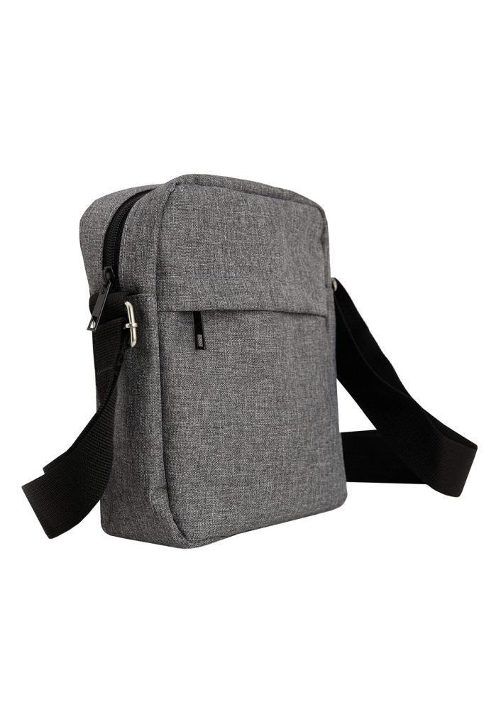 Trend Çapraz Askılı Erkek Çanta Gri 7699